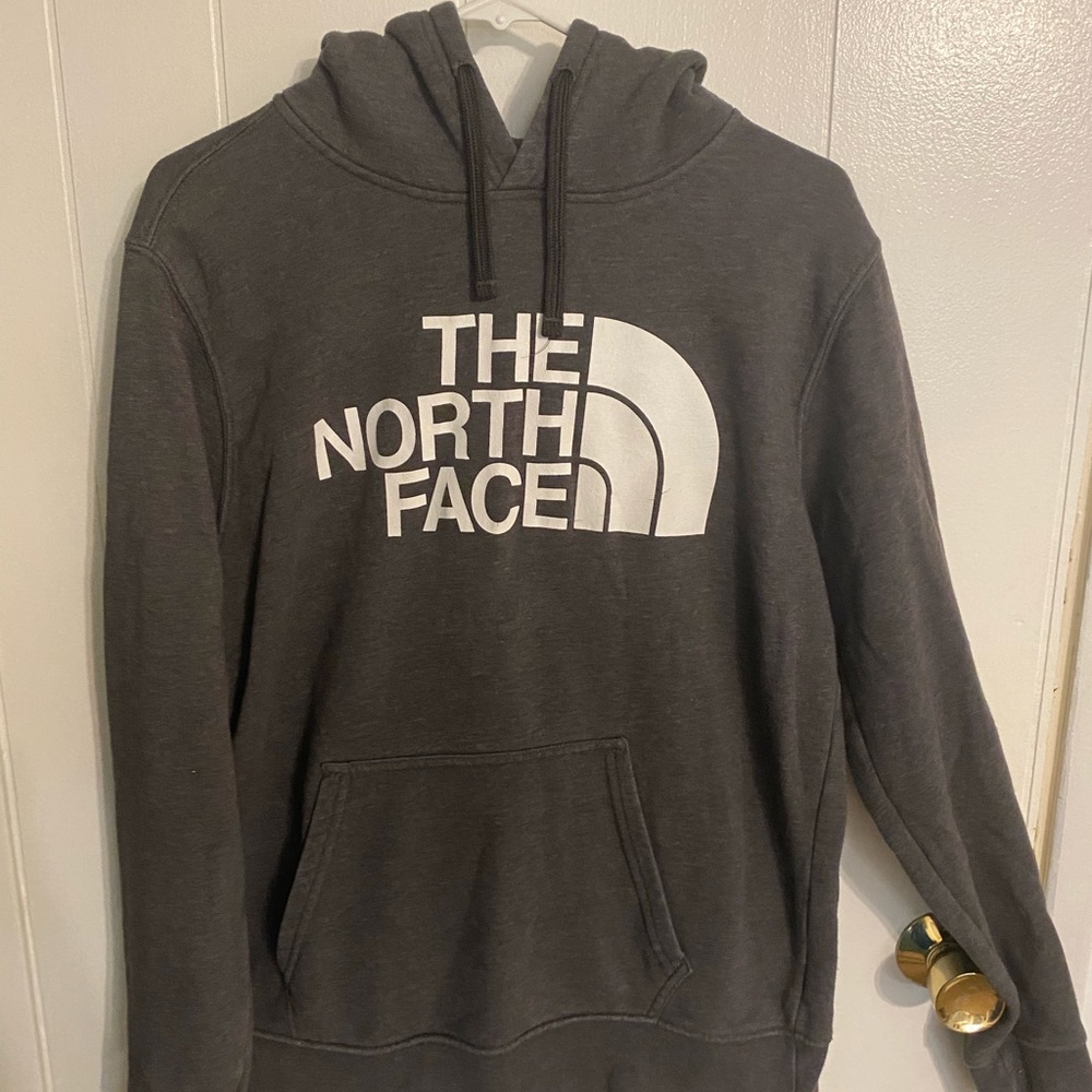 North Face hooded sweatshirt